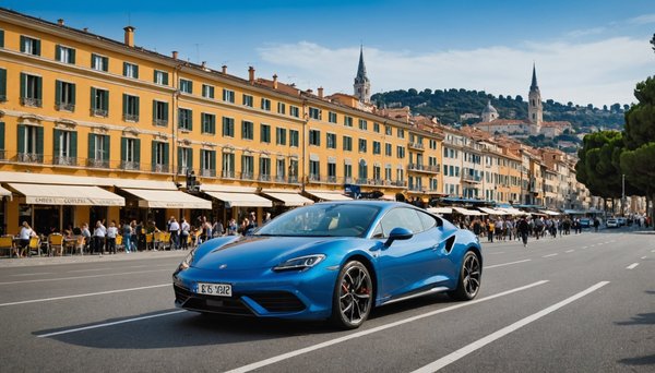 Location voiture à nice : un large éventail de choix